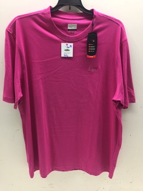 Pink T-Shirt, Greg Norman Shark Tee