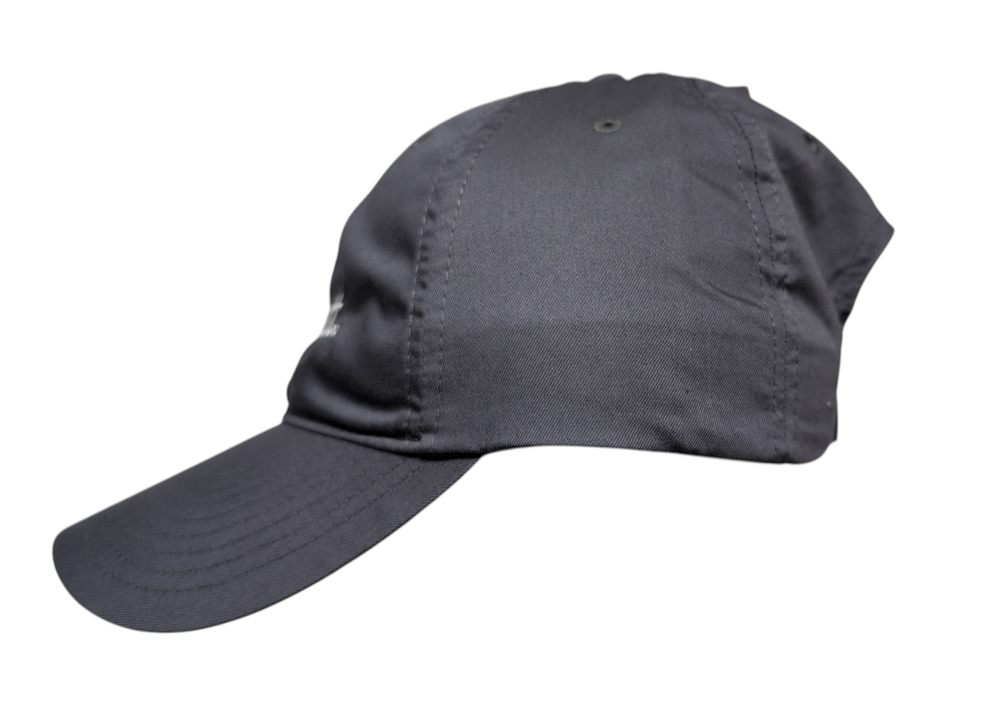 Nike Unstructured Cotton/Poly Twill Cap - Dark Grey (Nice Putt - Text Only Embroidery in White)